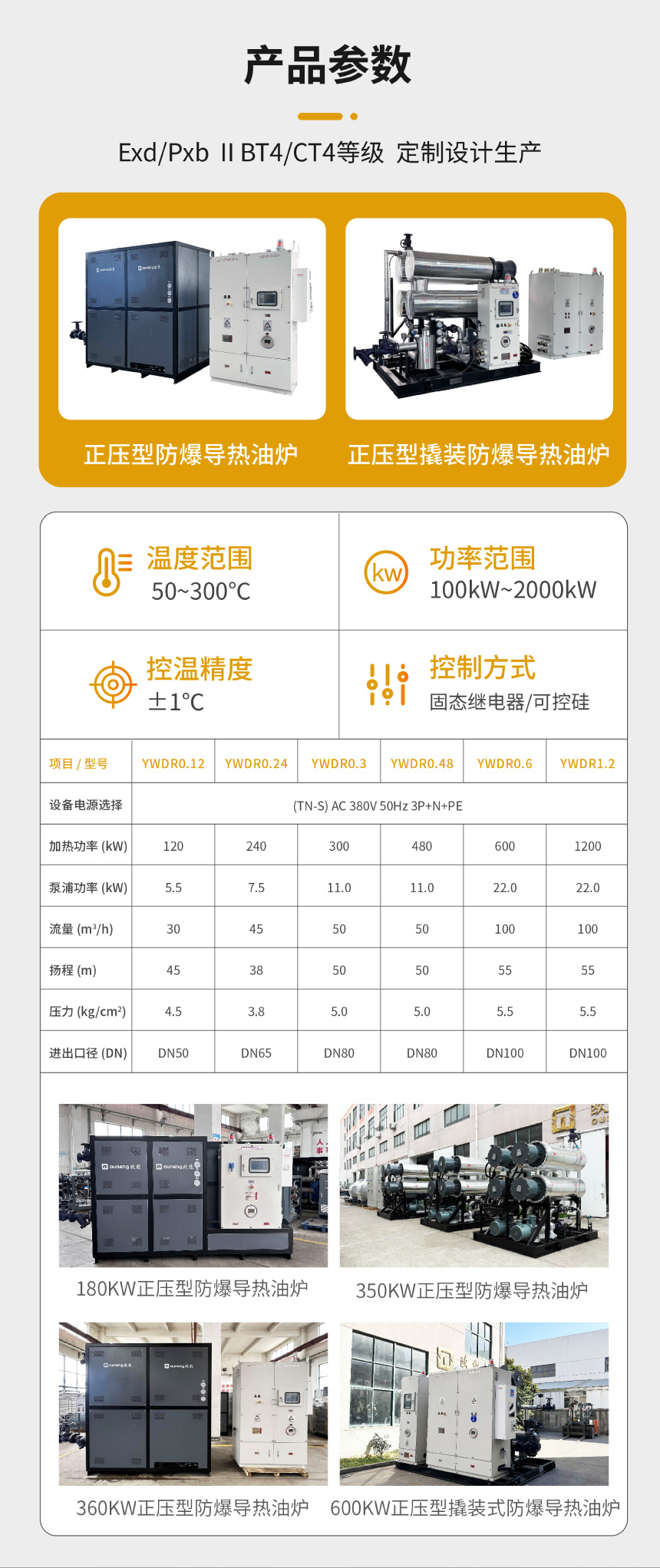 海上平台防爆導熱油爐