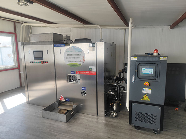 餐廚垃圾處理油溫機處理廚餘垃圾，促進資源再生