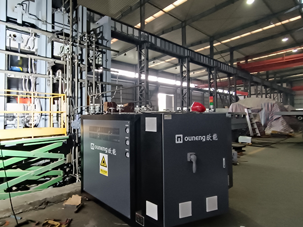 高溫油加熱器助力平板橡膠硫化，保障溫度控製